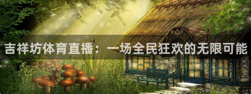 24直播官网：吉祥坊体育直播：一场全民狂欢的无限可能