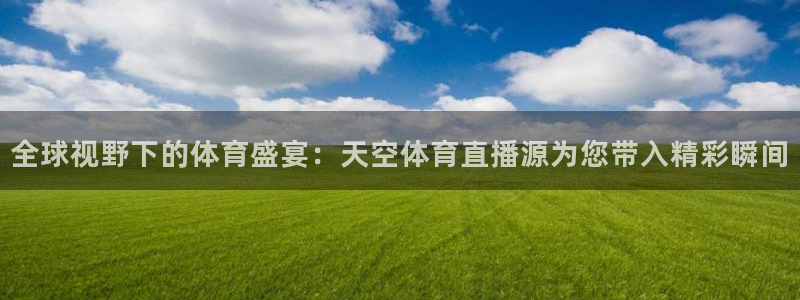 24直播篮球网：全球视野下的体育盛宴：天空体育直播源为您带入精彩瞬间